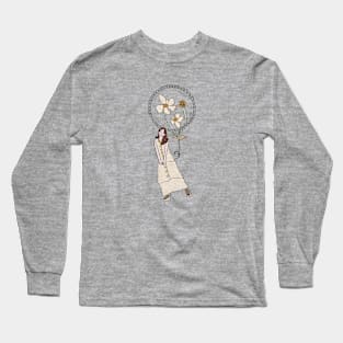 future.me with daisy flowers Long Sleeve T-Shirt